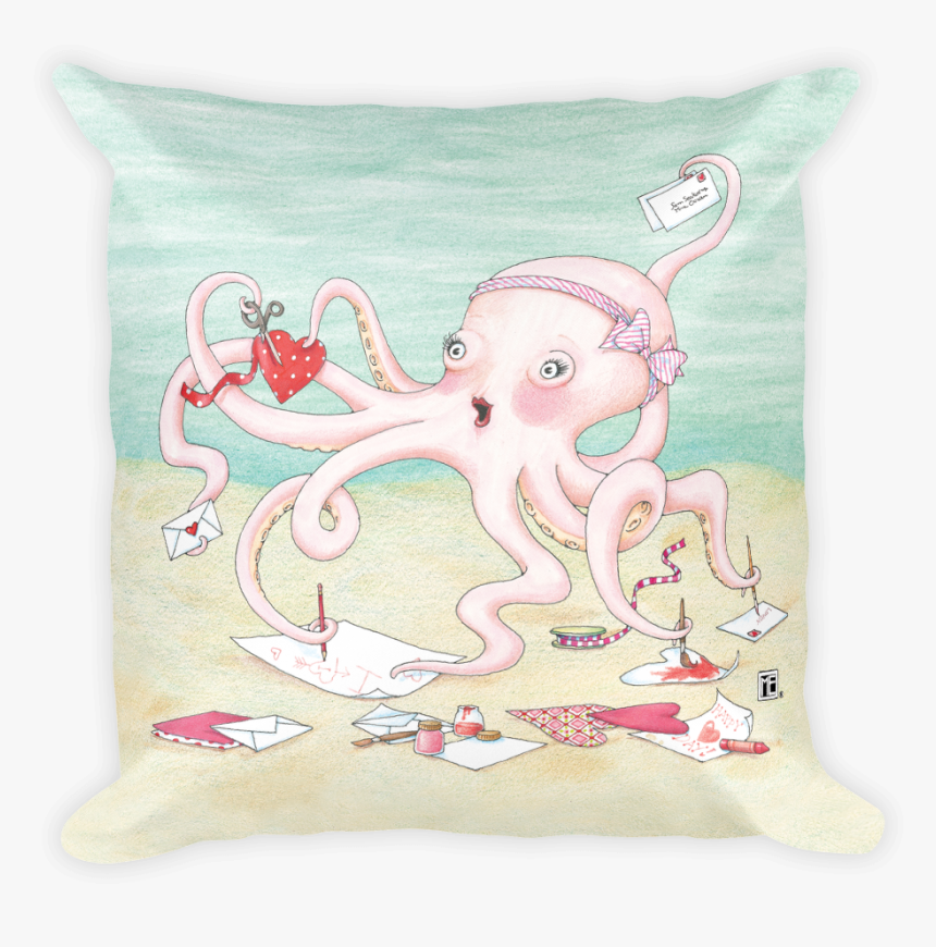 Octopus Octavia Pillow - Tapestry, HD Png Download, Free Download