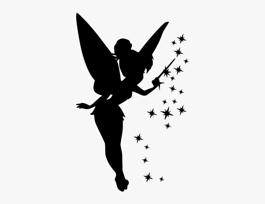 Tinkerbell Silhouette, HD Png Download, Free Download