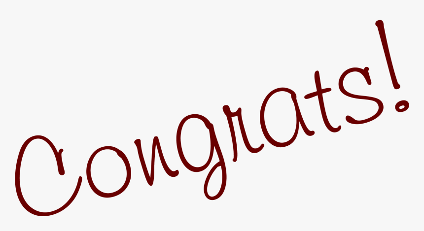 Latest Congrats Wish - Congrats Png, Transparent Png, Free Download