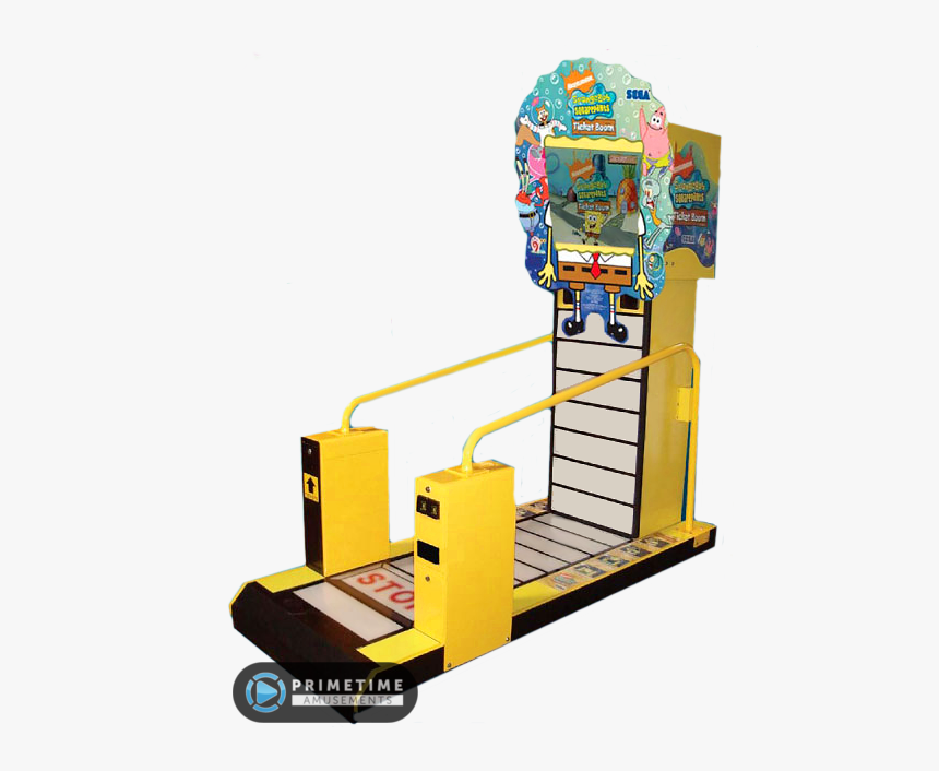 Spongebob Squarepants Ticket Boom - Arcade Spongebob Ticket Boom, HD Png Download, Free Download