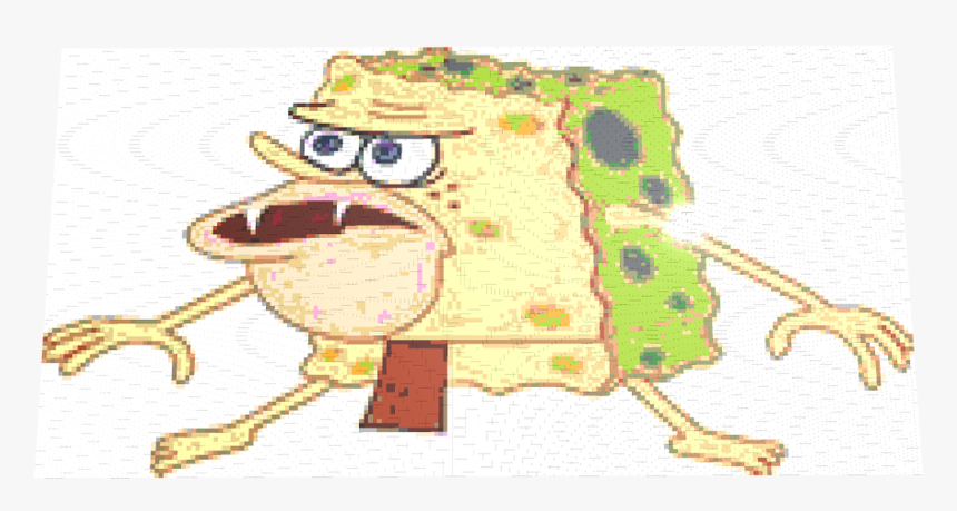 Spongebob Caveman Meme Png, Transparent Png, Free Download