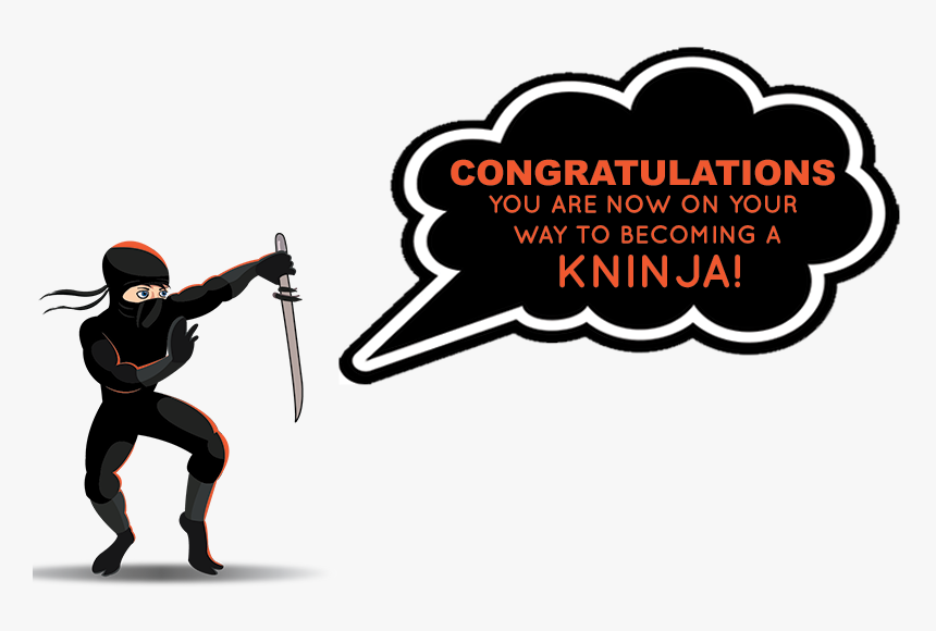 Congratulations Kninja - Black Speech Bubble Clipart, HD Png Download, Free Download
