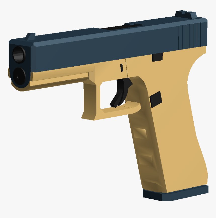 Transparent Handgun Clipart - Glock 17 Phantom Forces, HD Png Download, Free Download