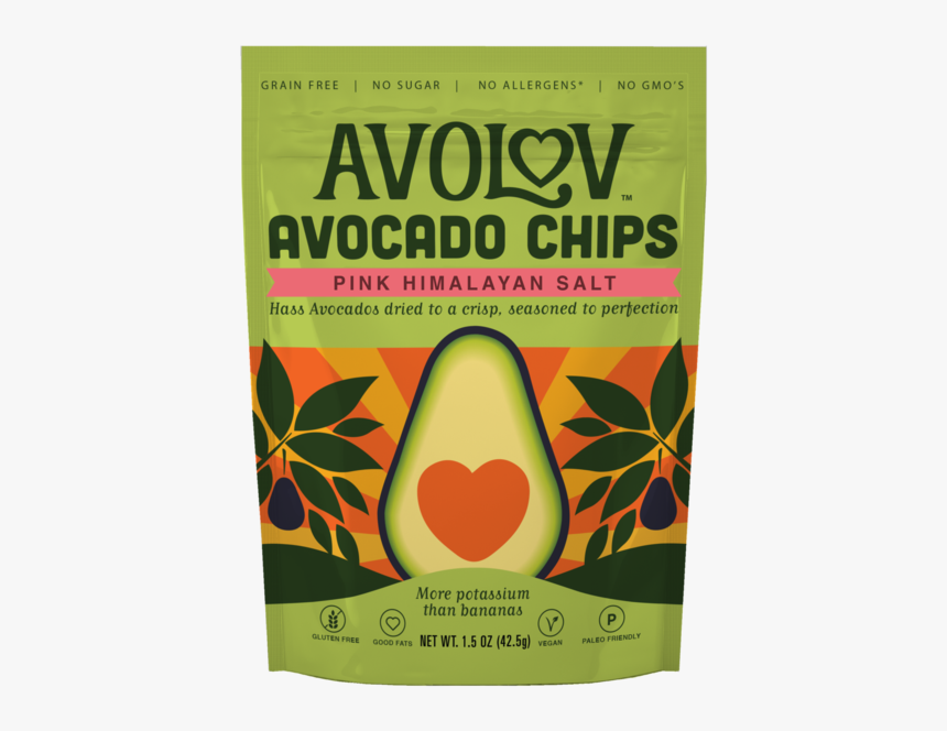 Avolov Avocado Chips, HD Png Download, Free Download