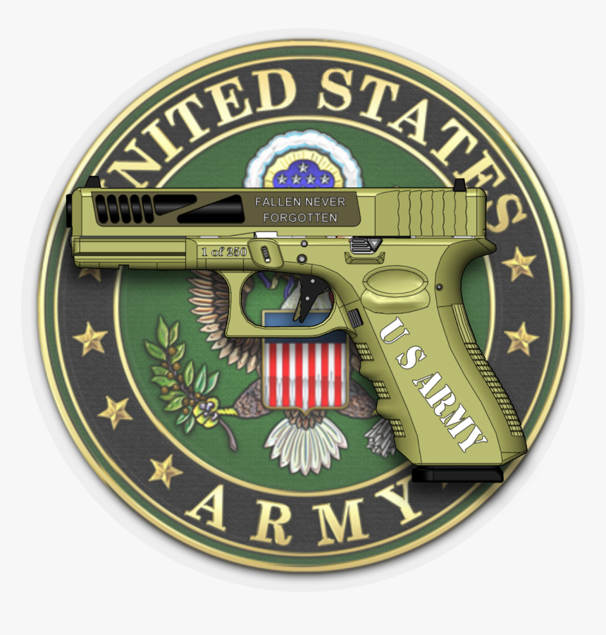 Army Glock Raffle Serial - Trigger, HD Png Download, Free Download
