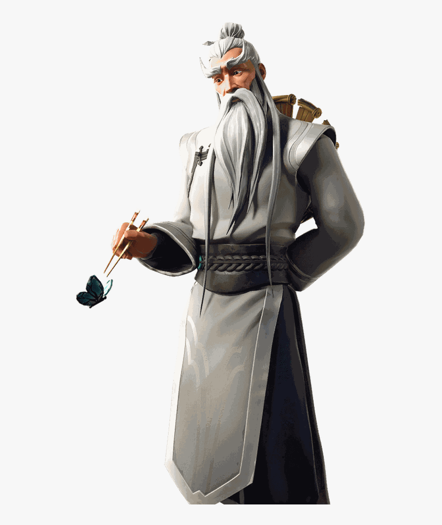 Fortnite Shifu Skin Old Man - Shifu Fortnite, HD Png Download, Free Download