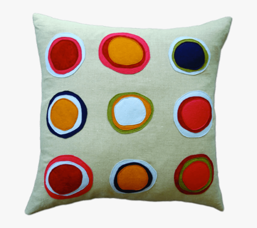 Pillow With Dots - Png Pillows, Transparent Png, Free Download