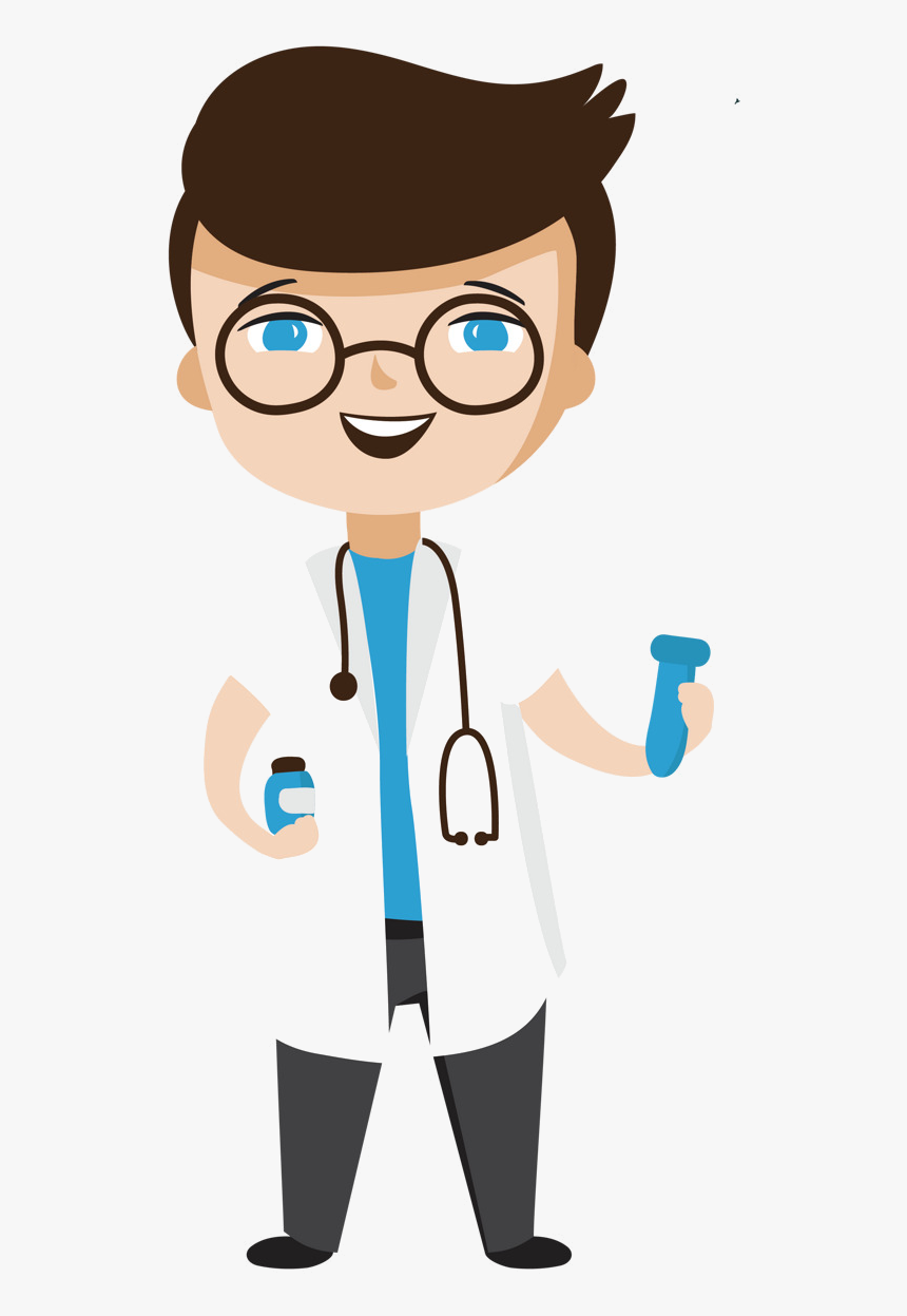 Doctor Good Happy Vector Clipart Doctors And Transparent - Doctor Clipart Png, Png Download, Free Download