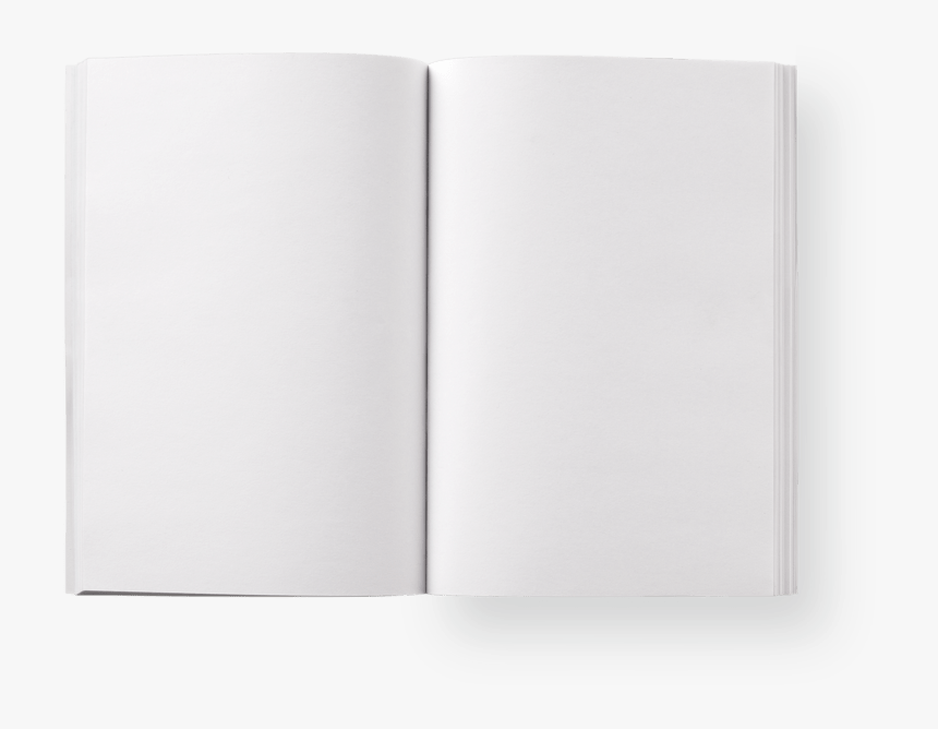 Blank Pages Notebook Png - Book, Transparent Png, Free Download