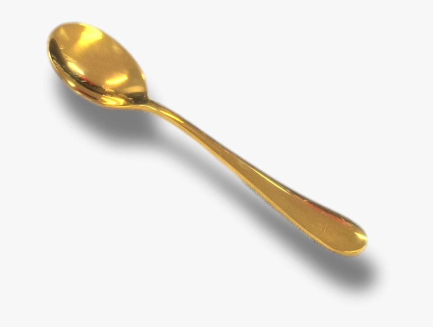 Gold Spoon Png - Spoon, Transparent Png, Free Download