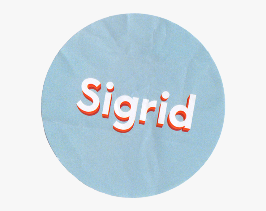 File - Sigrid - Sticker - Sigrid Sticker, HD Png Download, Free Download