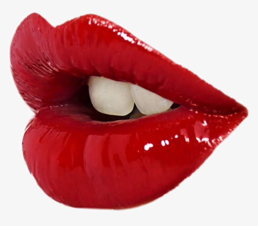 Lips Sticker Png - Red Aesthetic Transparent Png, Png Download, Free Download