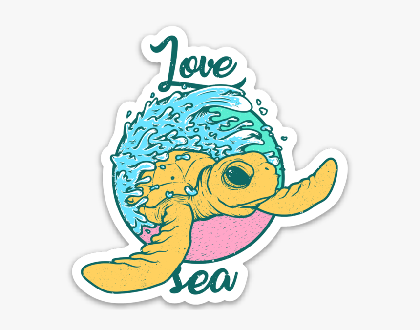 Save The Turtle Sticker, HD Png Download, Free Download