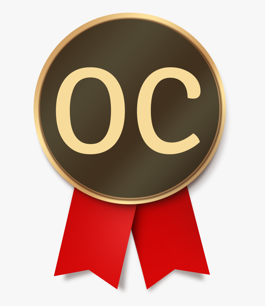 Current Oc Logo Looks Like Popcorn And Clashes With - Medal, HD Png Download, Free Download