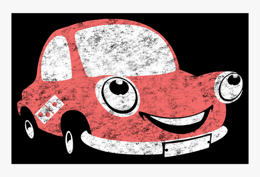 Car Cartoon Chalkboard Graphic - Graphic Car, HD Png Download, Free Download