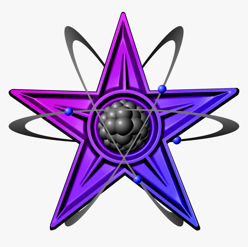 Science Barnstar Hires - Gold Stars Circle Png, Transparent Png, Free Download