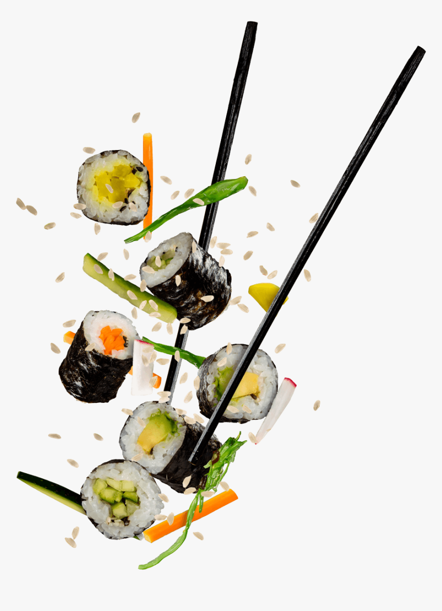 Transparent Chopsticks Sushi Clipart - Sushi Png, Png Download, Free Download