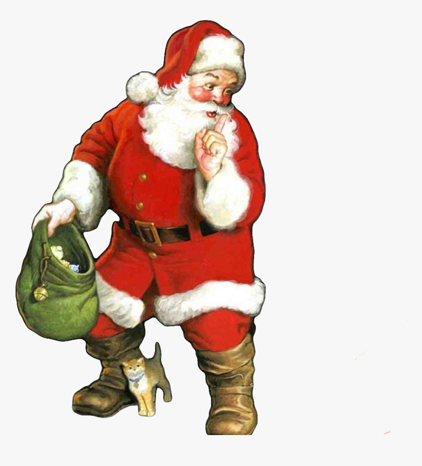 Santa Png Image - Santa Claus Christmas Cards, Transparent Png, Free Download