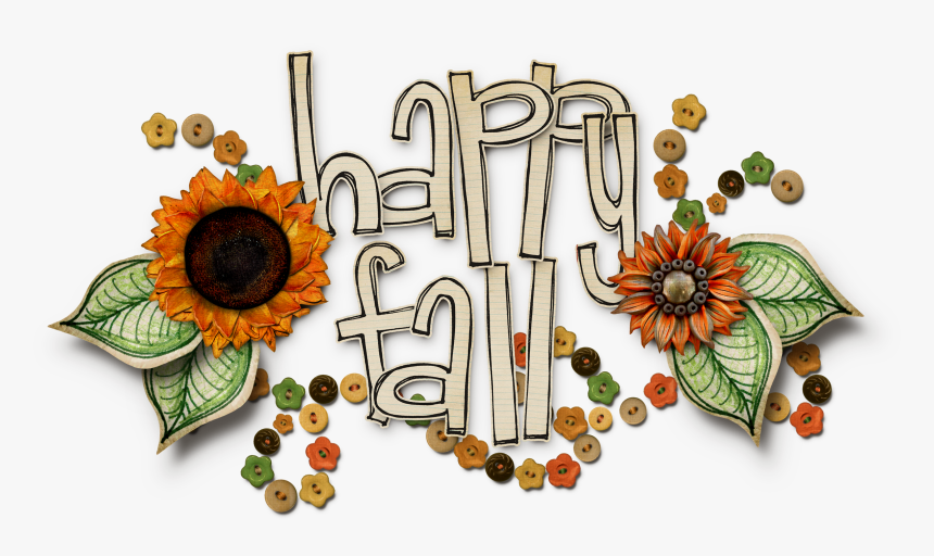 Happy Fall Png - First Day Of Fall Clipart, Transparent Png, Free Download