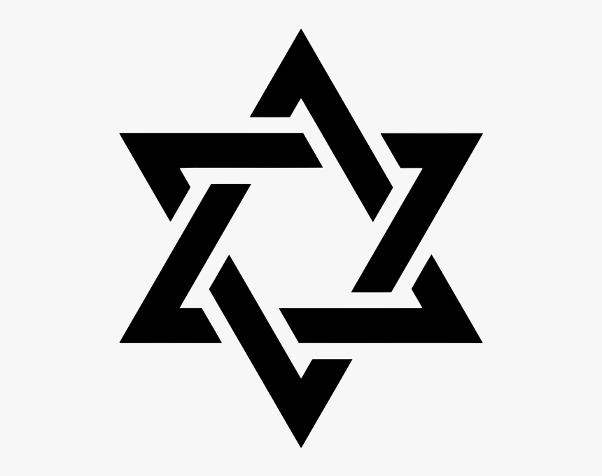 Magen David Png, Jewish Star Png - Nazis And Jews Flag, Transparent Png, Free Download