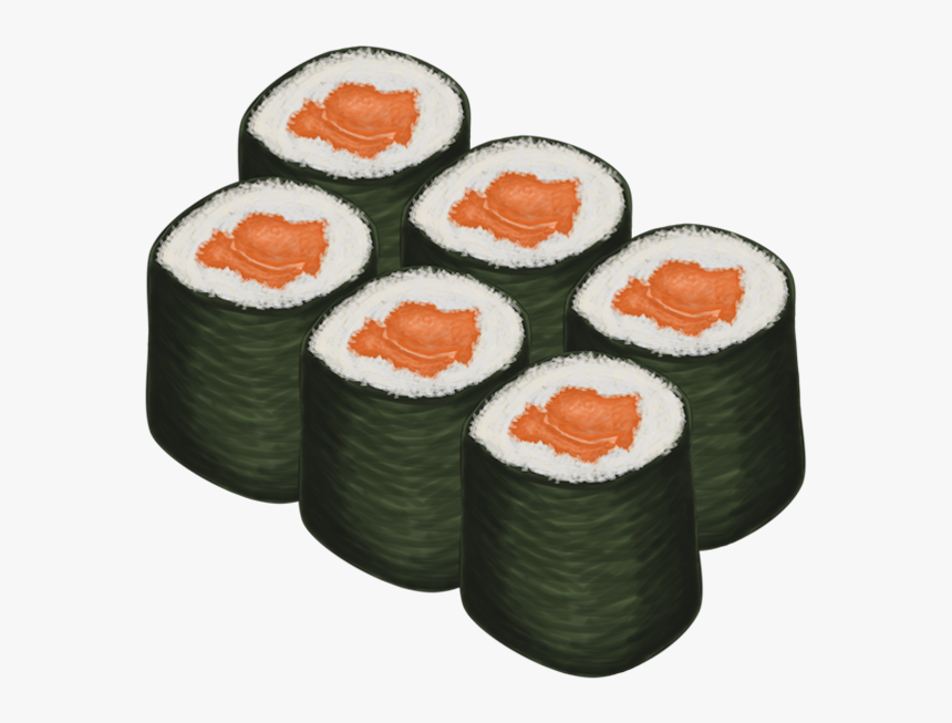 Maki - Sushi Transparent Tiger Roll, HD Png Download, Free Download