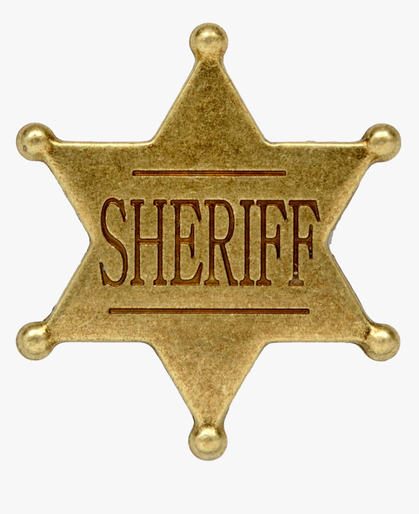 Sheriff Star Png - Sheriff Star Badge, Transparent Png, Free Download