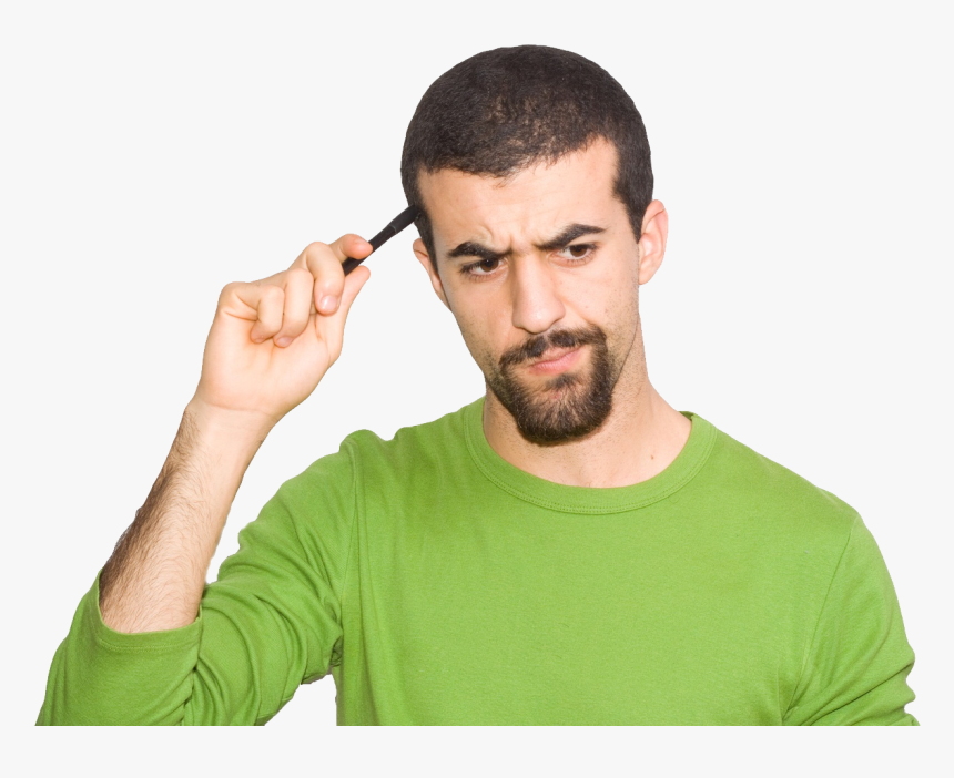Thinking Man Png - People Thinking Transparent Background, Png Download, Free Download