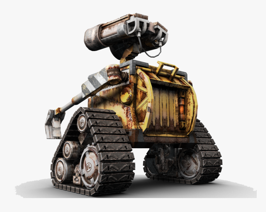Wall-e Transparent Background - Wall E From Behind, HD Png Download, Free Download