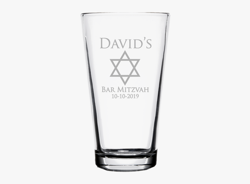 Star Of David Personalized Pint Glass"
title="star - Pint Glass, HD Png Download, Free Download