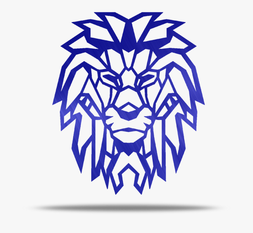Transparent Wall Art Png - Geometric Lion, Png Download, Free Download
