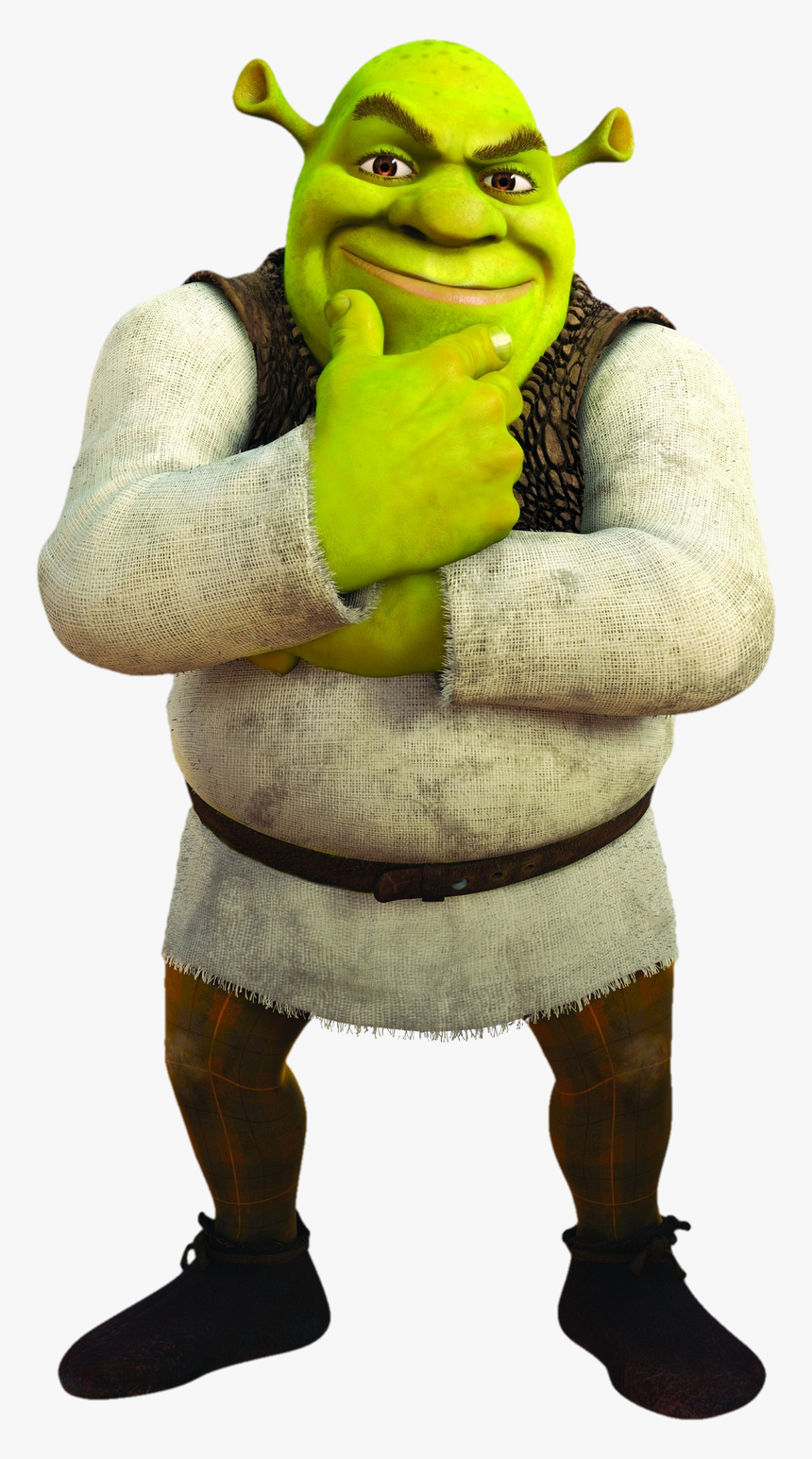 Shrek Thinking Png Image - Shrek Transparent Background, Png Download, Free Download