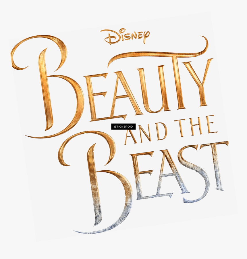 Beauty And The Beast New Logo - Beauty And Beast Logo Transparent Background, HD Png Download, Free Download