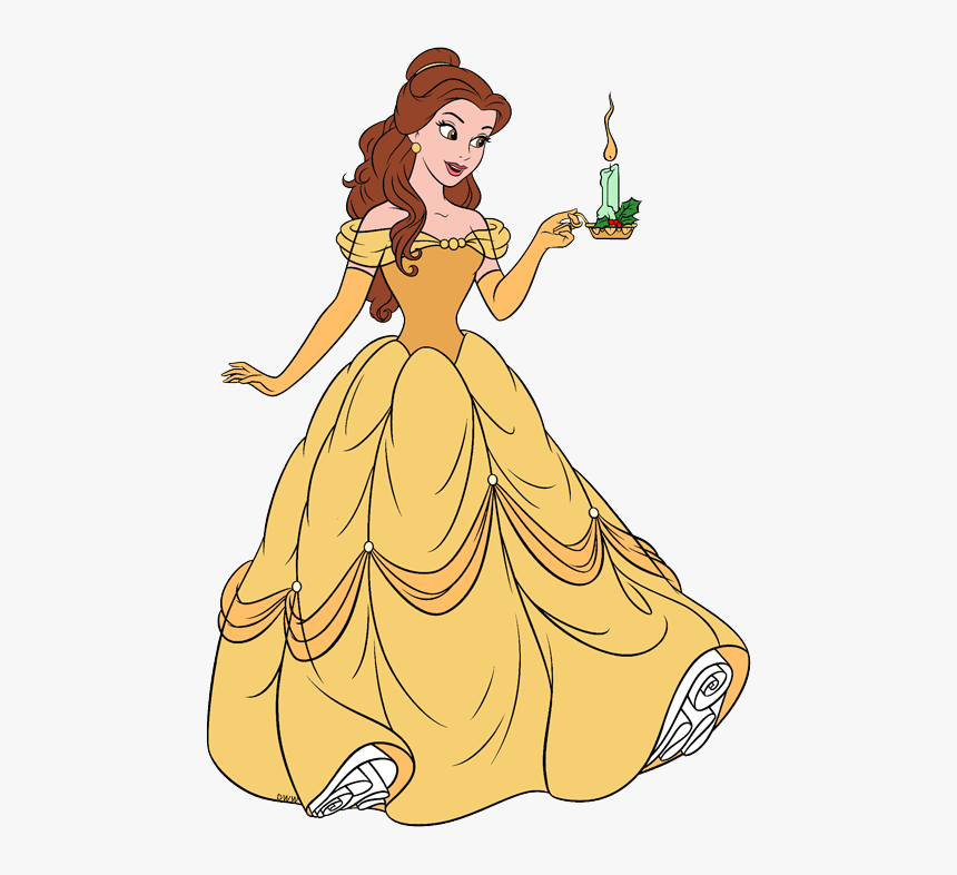 Beauty And The Beast Cartoon Candle, HD Png Download - kindpng