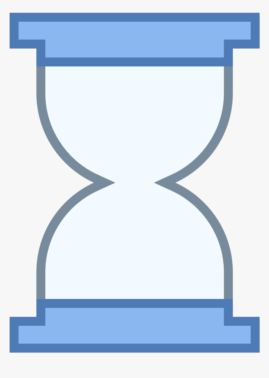 Empty Hourglass Png - Windows 10 Hourglass, Transparent Png, Free Download