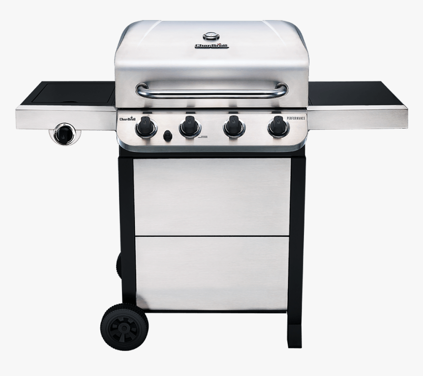 Char Broil Grill 4 Burner Gas, HD Png Download, Free Download