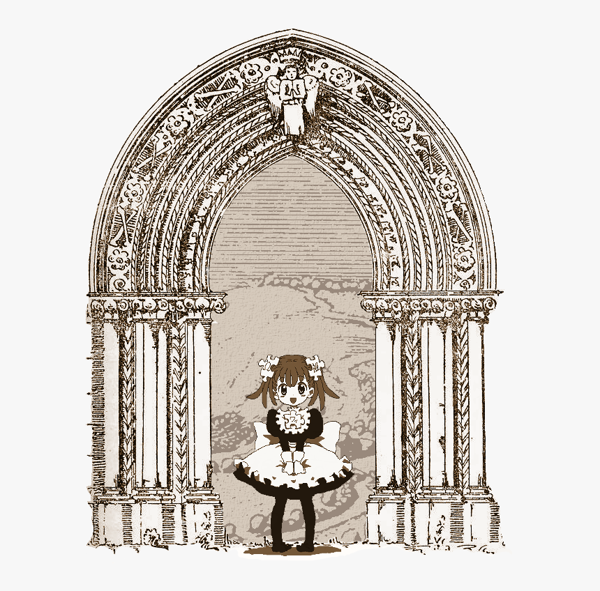 Wikipe-tan Portal - Archiwolta, HD Png Download, Free Download