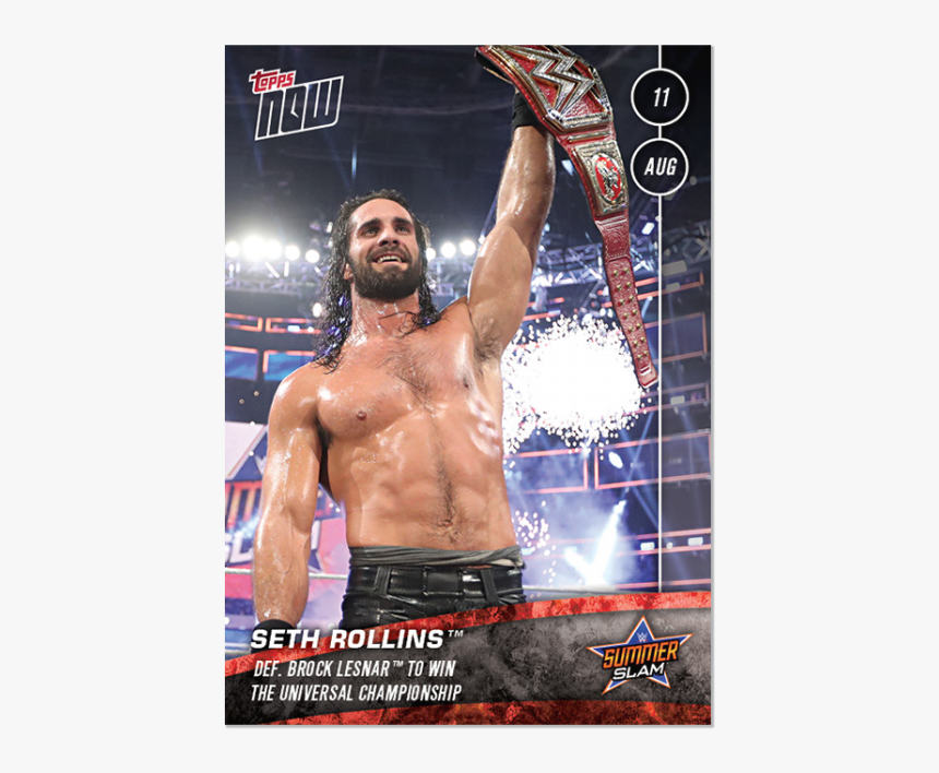 Seth Rollins Def - Seth Rollins Samar Slam 2019, HD Png Download, Free Download