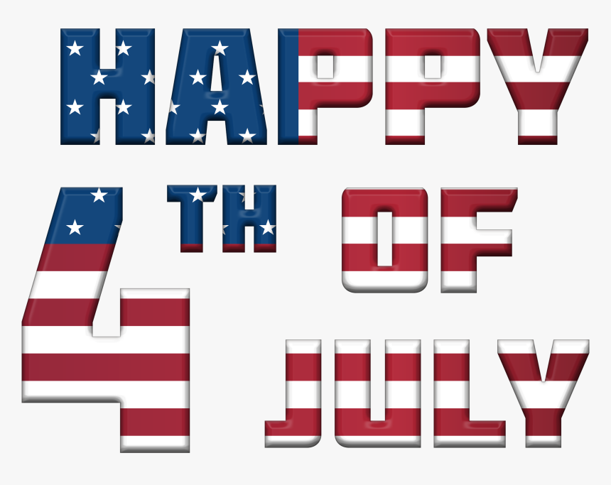 Happy 4th Of July Usa Png Clip Art Image - Happy 4th Of July Png Transparent, Png Download, Free Download