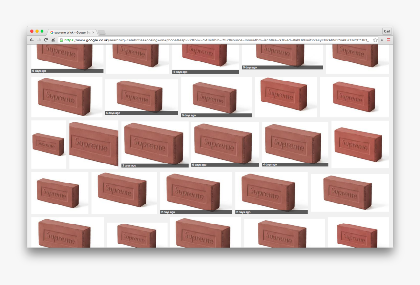 Supreme Brick Wall, HD Png Download, Free Download