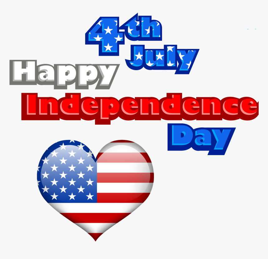 Happy 4th Of July Png- - Flag Of The United States, Transparent Png, Free Download