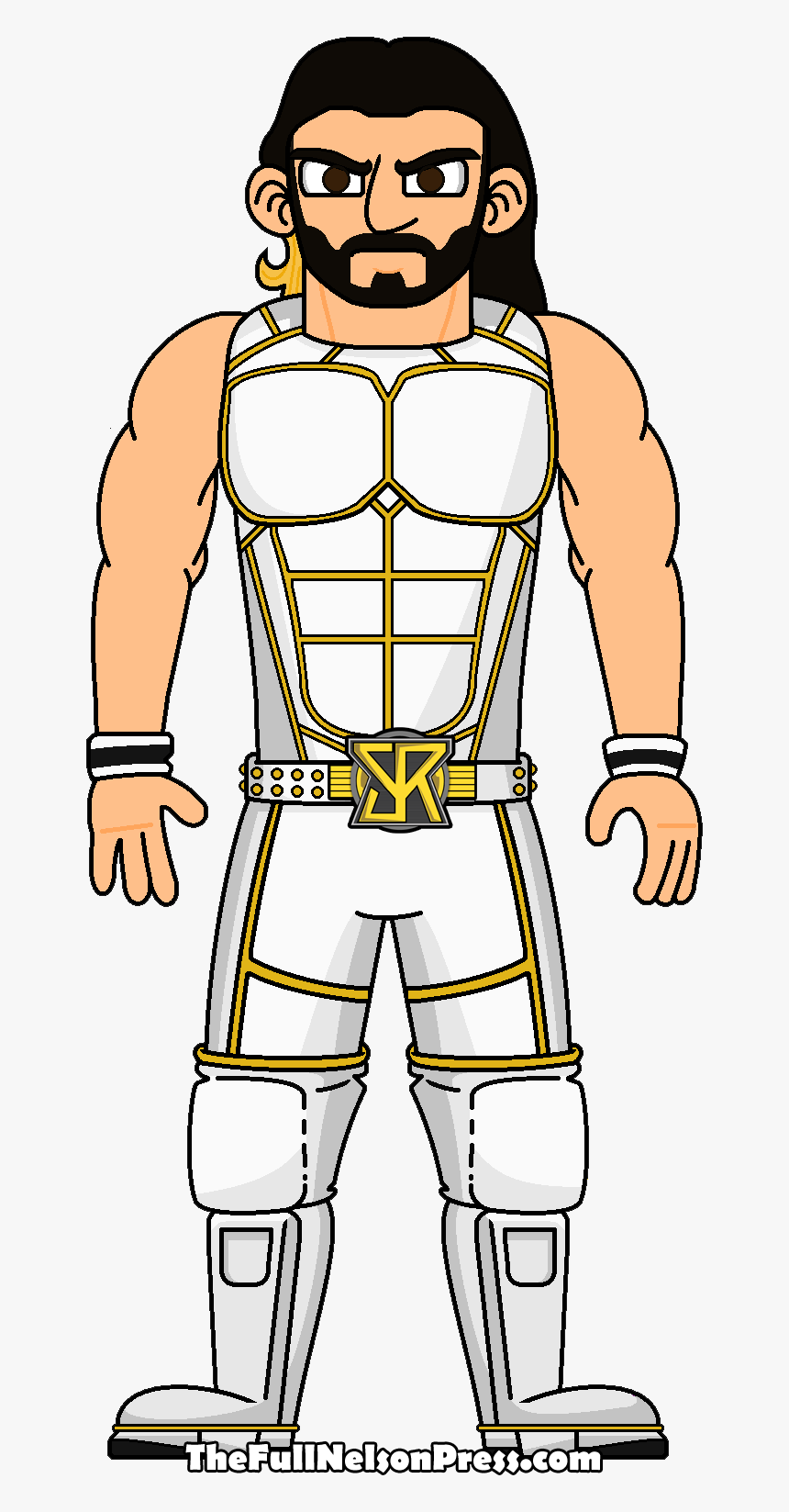 Transparent Wwe Seth Rollins Png - Wwe Seth Rollins Cartoon Png, Png Download, Free Download