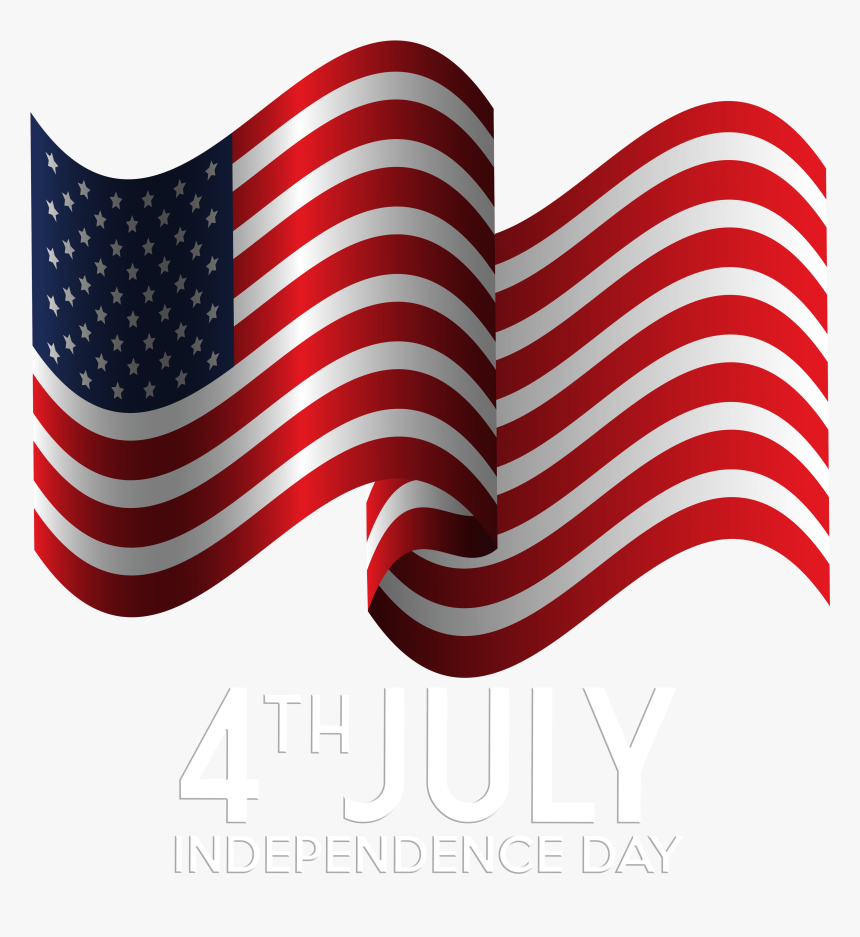 4th July Png Clip Art Image 621754103 Clipart Image - 4th Of July Flags Clip Art, Transparent Png, Free Download