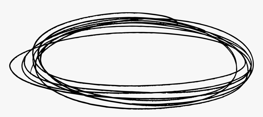 Oval Scribble Transparent Background, HD Png Download, Free Download