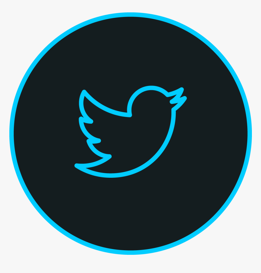 Twitter Icon Circle Size, HD Png Download, Free Download