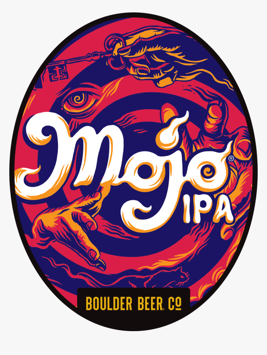 4 Boulder Beer Mojo Oval - Boulder Mojo Ipa, HD Png Download, Free Download