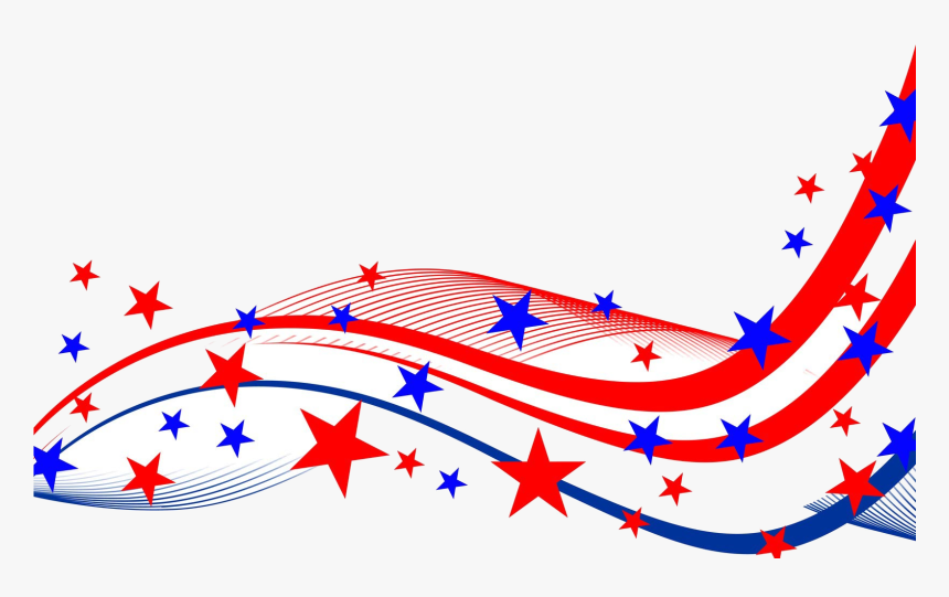 4th Of July Fourth Border Free Best On Transparent - 4th Of July Background Free, HD Png Download, Free Download