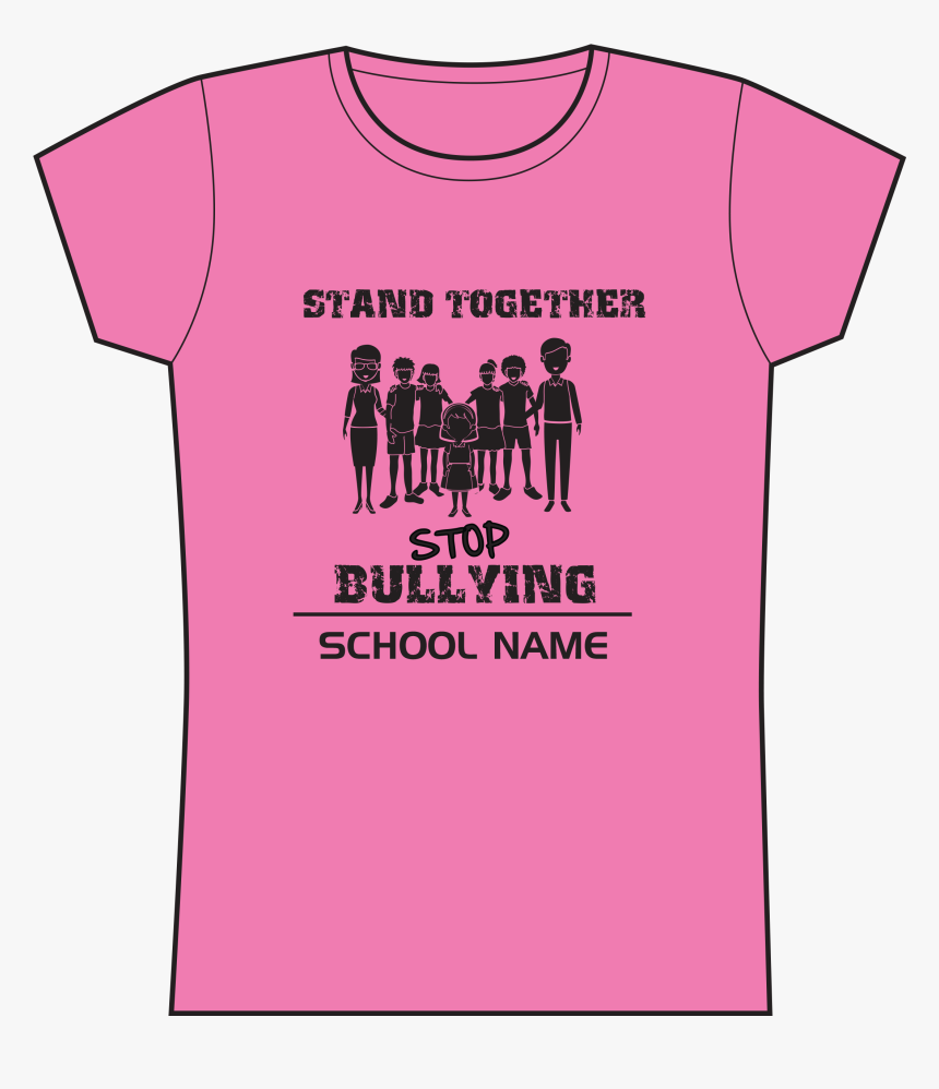 Shirt - Stop Bullying Pink Shirt Day, HD Png Download, Free Download