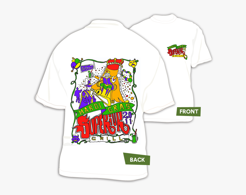 Mardi Gras T-shirt - Polo Shirt, HD Png Download, Free Download