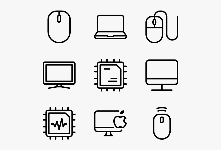 Desktop & Computers - Vector Computer Icon Png, Transparent Png, Free Download