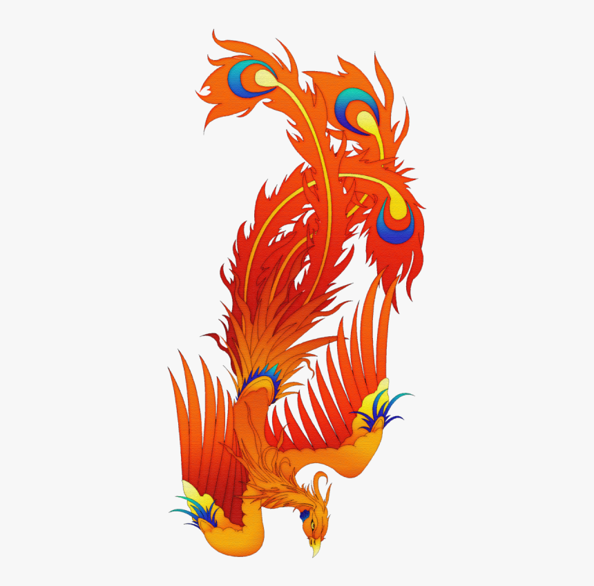 Phoenix Tattoos Background Png Images - Feng Huang Chinese Phoenix, Transparent Png, Free Download